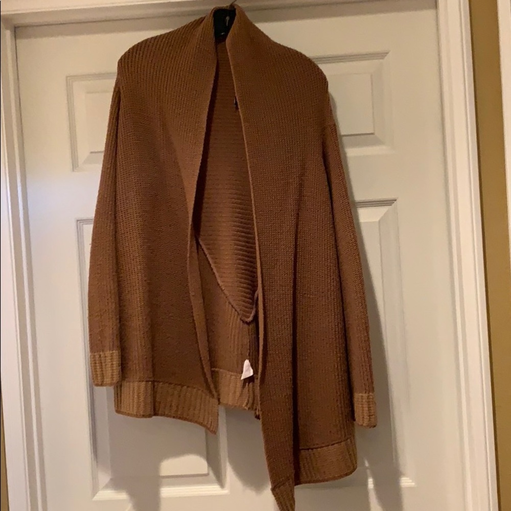 O’Neill oversized Cardigan Sweater, brown, medium